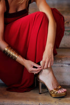 SANDALIAS MOA DORADAS