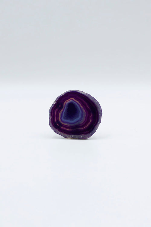 agata morada pequeña